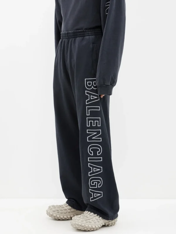 Balenciaga Print Baggy Sweatpants